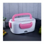 Θερμαινόμενο δοχείο φαγητού 650ml/450ml 40W Ροζ - Photo4