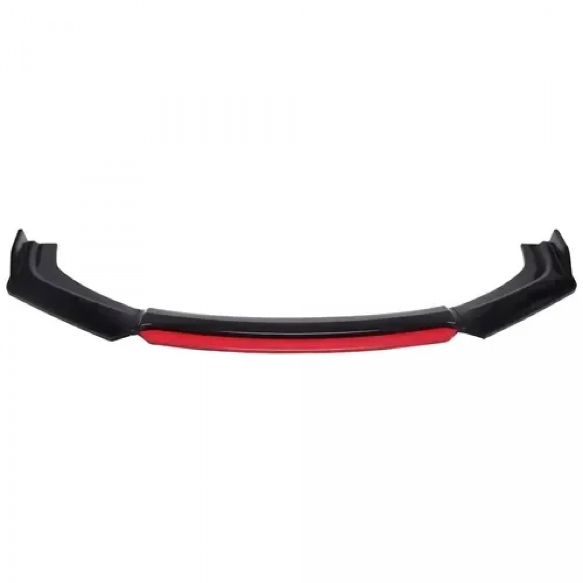 Universal Front Lip – Εμπρόσθια αεροτομή αυτοκινήτου 4τμχ OEM HW-0051 – μαύρο/κόκκινο - Image 2