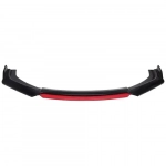 Universal Front Lip – Εμπρόσθια αεροτομή αυτοκινήτου 4τμχ OEM HW-0051 – μαύρο/κόκκινο - Image 2