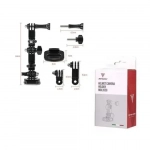 Βάση στήριξης κράνους μοτοσυκλέτας για Action Camera Motowolf MDL3520 - μαύρο - Image 4