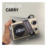 Waxiba XB-751BT Φορητό Ραδιόφωνο Επαναφορτιζόμενο με Bluetooth Κίτρινο - Photo2