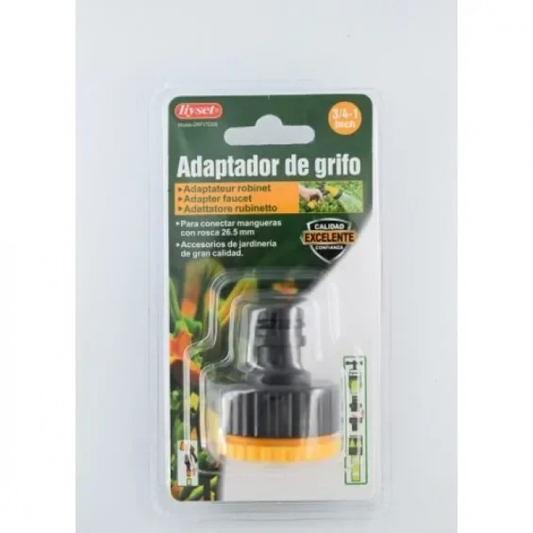 Αντάπτορας Βρύσης Κήπου Liyset 3/4"-1" WS-4303 για Λάστιχο