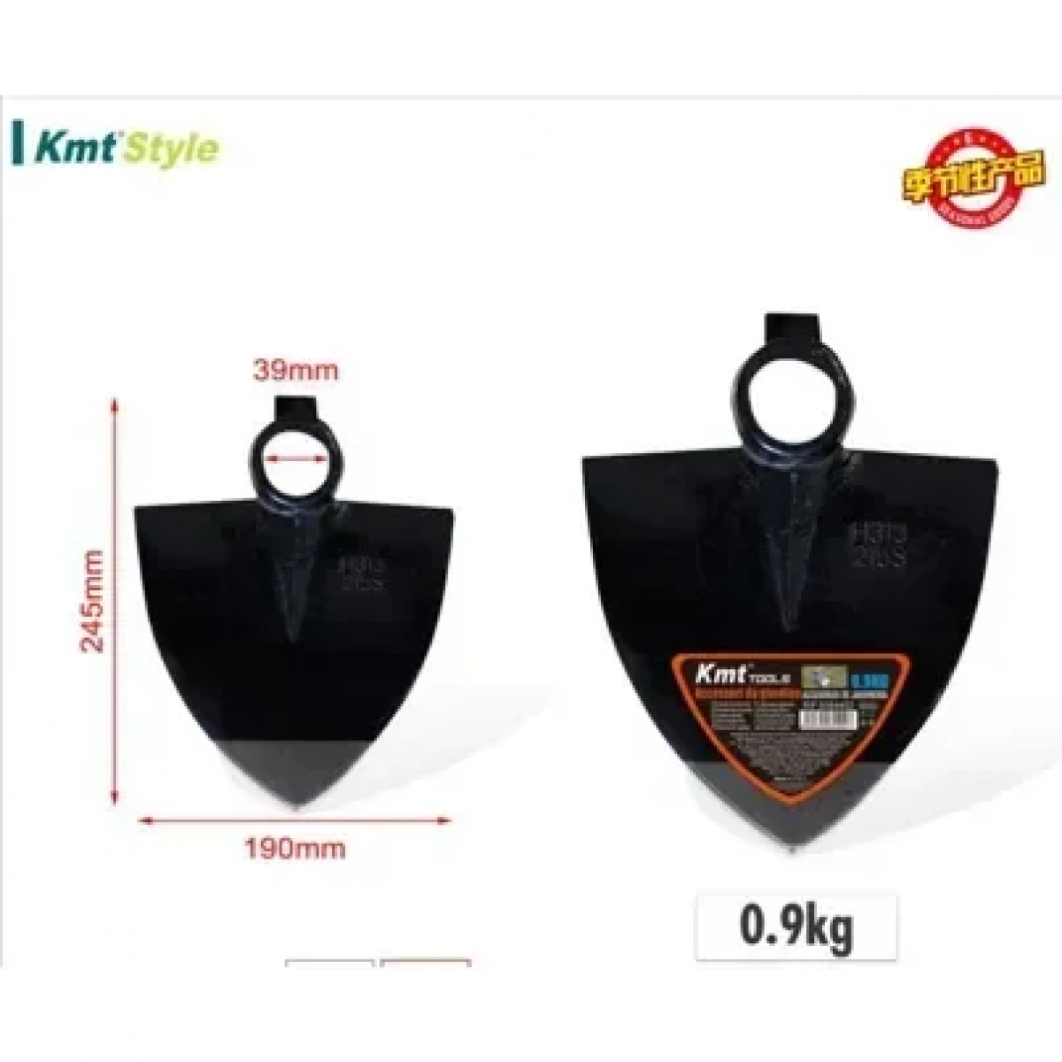 Τσάπα Τριγωνική KMT tools 8435340644027