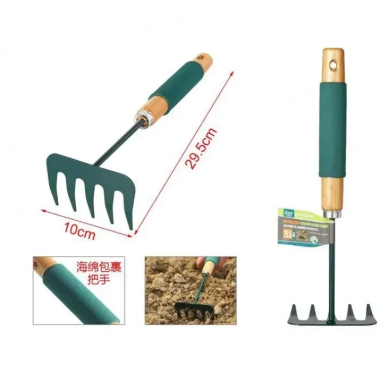 Τσουγκράνα Κήπου 29.5 cm KMT Tools 8435674848009
