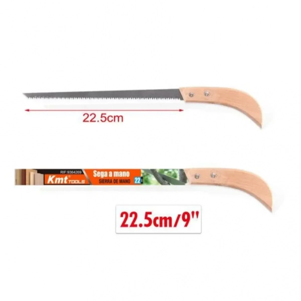 Πριόνι Ξύλου 22.5cm KMT Tools 8435340642696