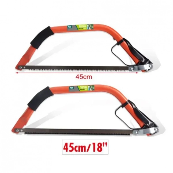 Πριόνι Τόξου Κλαδέματος Και Κοπής Ξύλων 45cm KMT Tools 8435340642900
