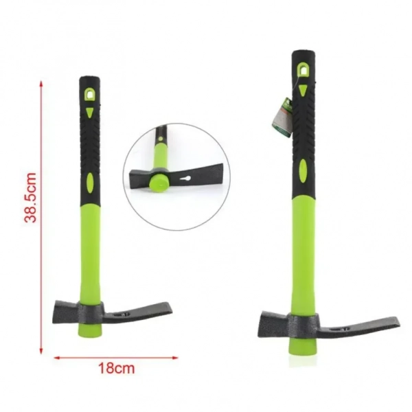 Τσάπα-Αξίνα Κήπου Με Λαστιχένια Λαβή 18 cm KMT Tools 8435674821682