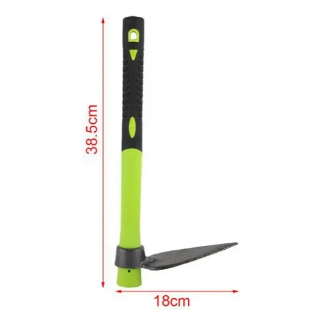 Τσάπα-Αξίνα Μυτερή 18cm Με Λαστιχένια Λαβή KMT Tools 8435674821736