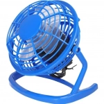 Mini Επιτραπέζιος Ανεμιστήρας 14cm Σε Μπλε Χρώμα ΚΜΤ Tools 8435340695722