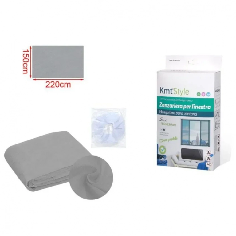 Σίτα Κουνουπιέρα Παραθύρου Γκρι KMT Tools 8435674801721