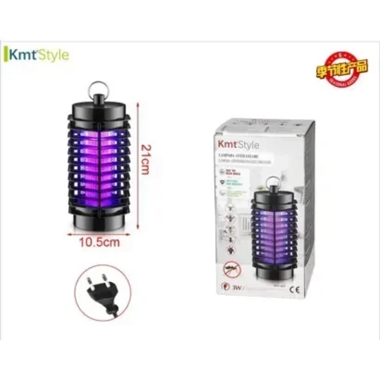 Λάμπα led Ηλεκτρικό Εντομοκτόνο 3W Kmt Tools 8435545729901