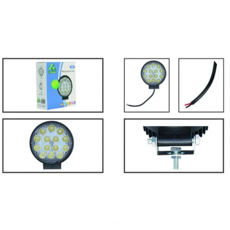 Προβολέας Led Στρογγυλός 42W 5.5cm