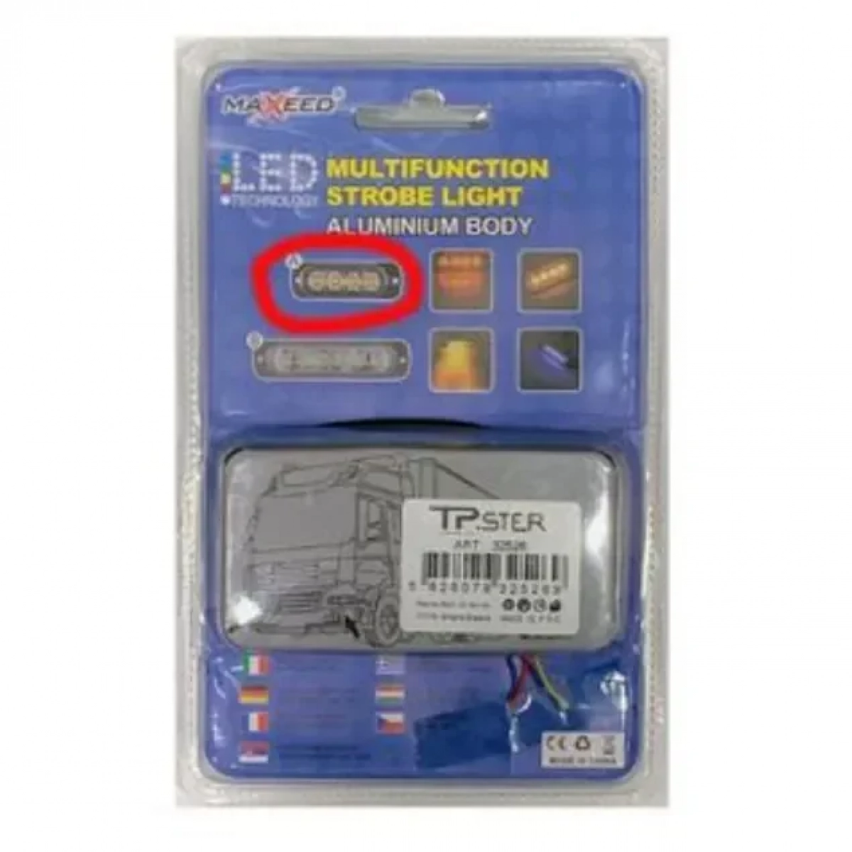 LED Φως Όγκου Φορτηγού 12-24V