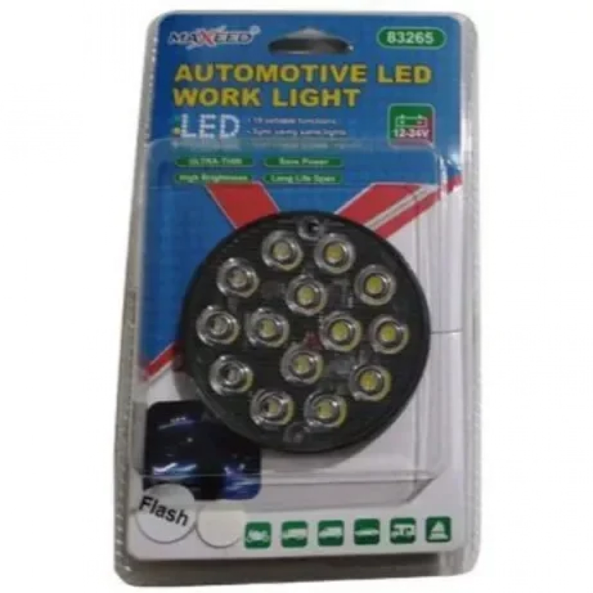 Led Φάρος Αυτοκινήτου 12-24V 80mm