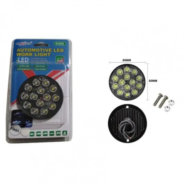 Led Φάρος Αυτοκινήτου 12-24V 80mm