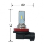 Λάμπα Αυτοκινήτου Για Φώτα Ομίχλης H11-2SMD-1860 12-24V