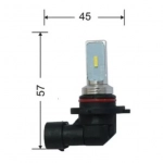 Λάμπα Αυτοκινήτου Για Φώτα Ομίχλης 88090 9006-2SMD-1860 12-24V