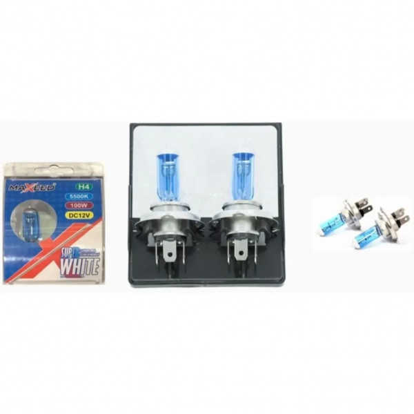 Λάμπες Αυτοκινήτου Σετ 2 Τεμαχίων Η4 5500Κ 100W 12V