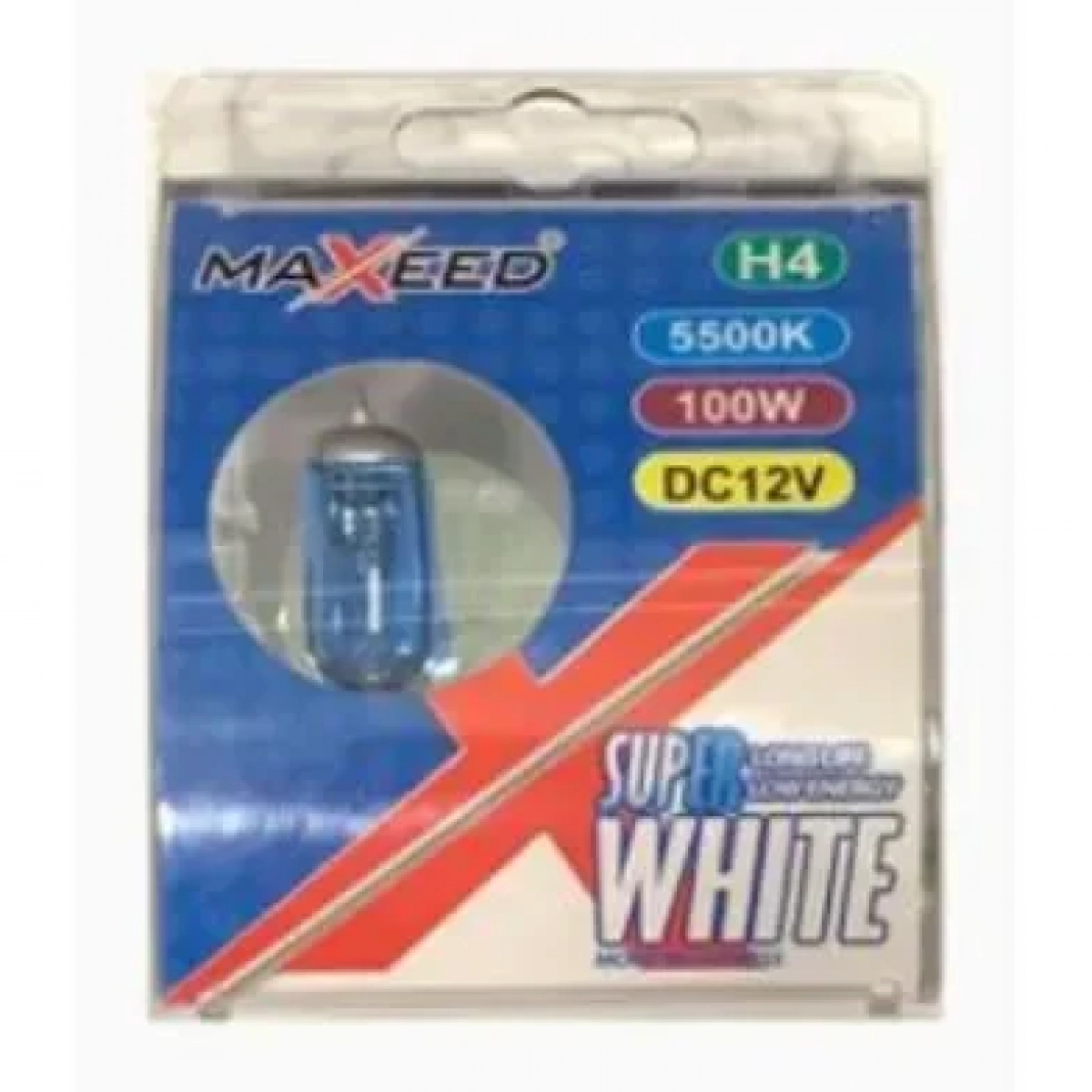 Λάμπες Αυτοκινήτου Σετ 2 Τεμαχίων Η4 5500Κ 100W 12V