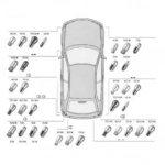 Λαμπάκια Αλογόνου Αυτοκινήτου T15 12V 16W 24513 Σετ 2 Τεμάχια