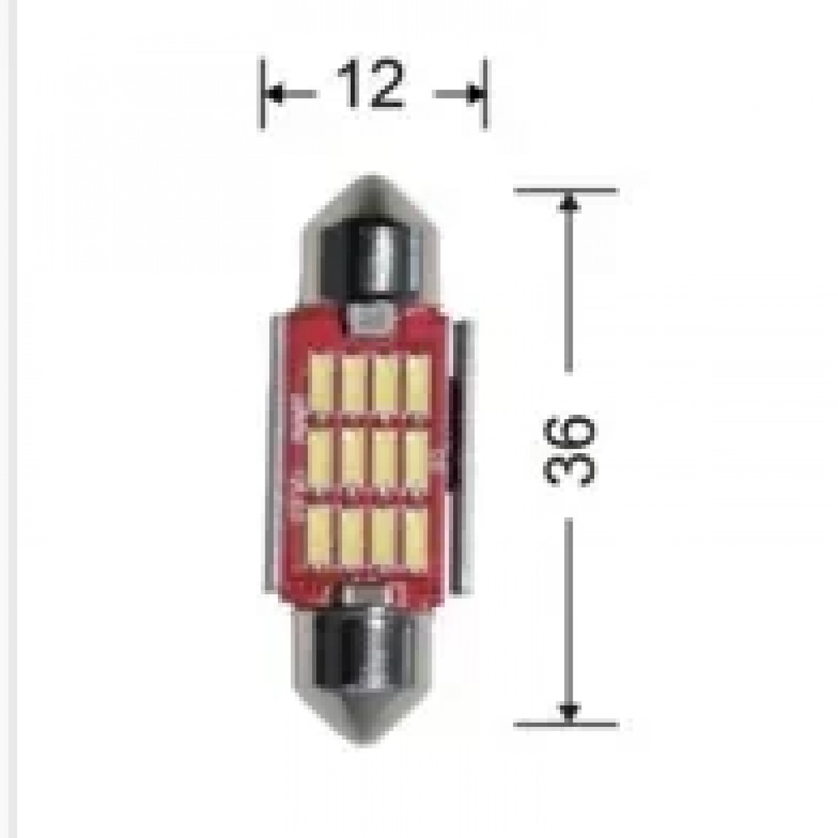 Φωτιστικό Οροφής Πινακίδας 36MM-12SMD 88066