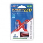 Λαμπτήρες Αυτοκινήτου Led Σετ 2 Τεμαχίων 12V T10-1LED 11270