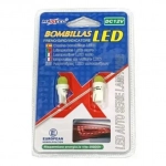 Λαμπτήρες Αυτοκινήτου Led Σετ 2 Τεμαχίων 12V T10-COB 21341