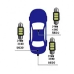 Φωτιστικό Οροφής Ή Πινακίδας 39MM-5630-4LED 4SMD 17631