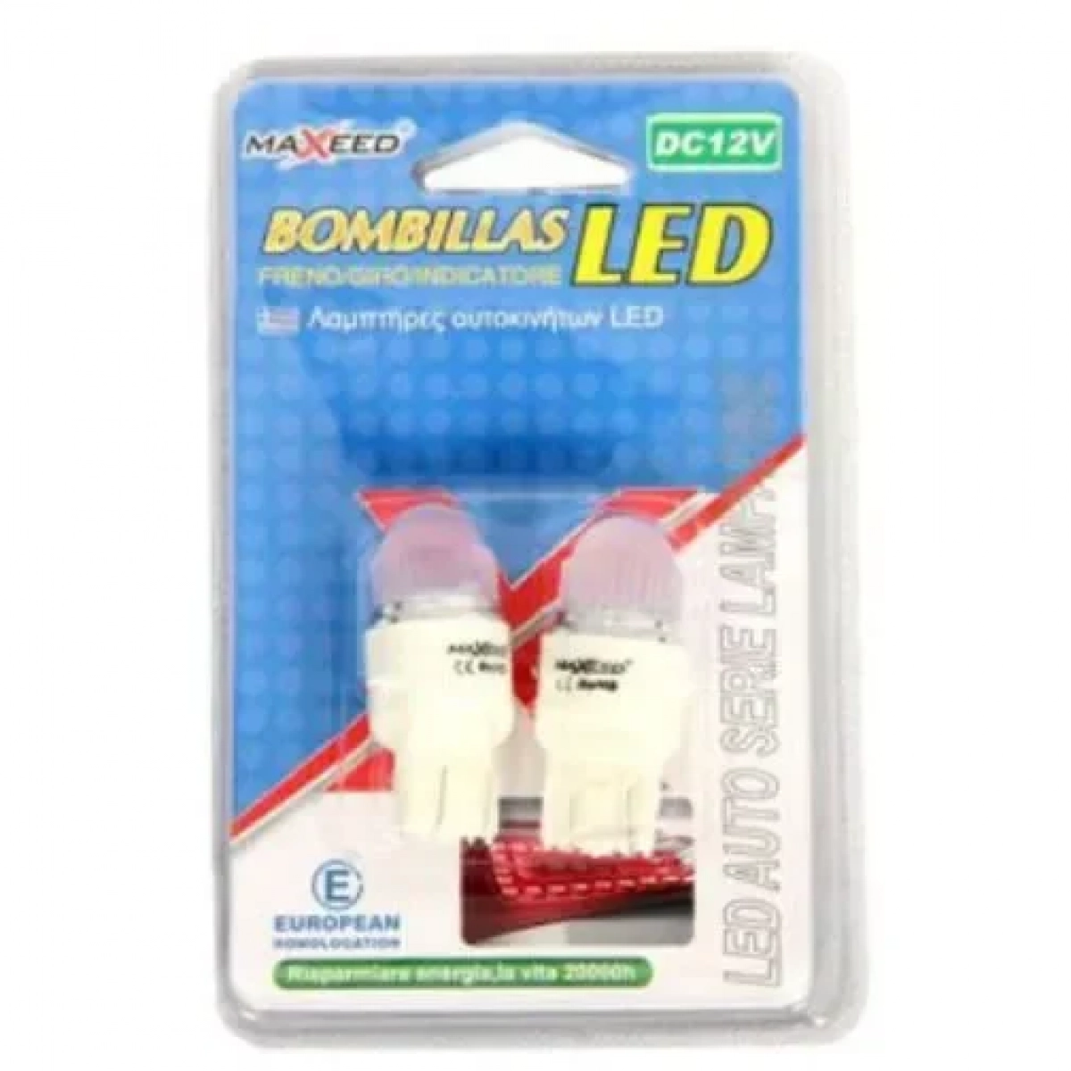 Λαμπτήρες Αυτοκινήτου Led Σετ 2 Τεμαχίων 12V 7443-L18R 26899