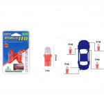 Λαμπτήρες Αυτοκινήτου Led Σετ 2 Τεμαχίων 12V Τ10-1LED 11271