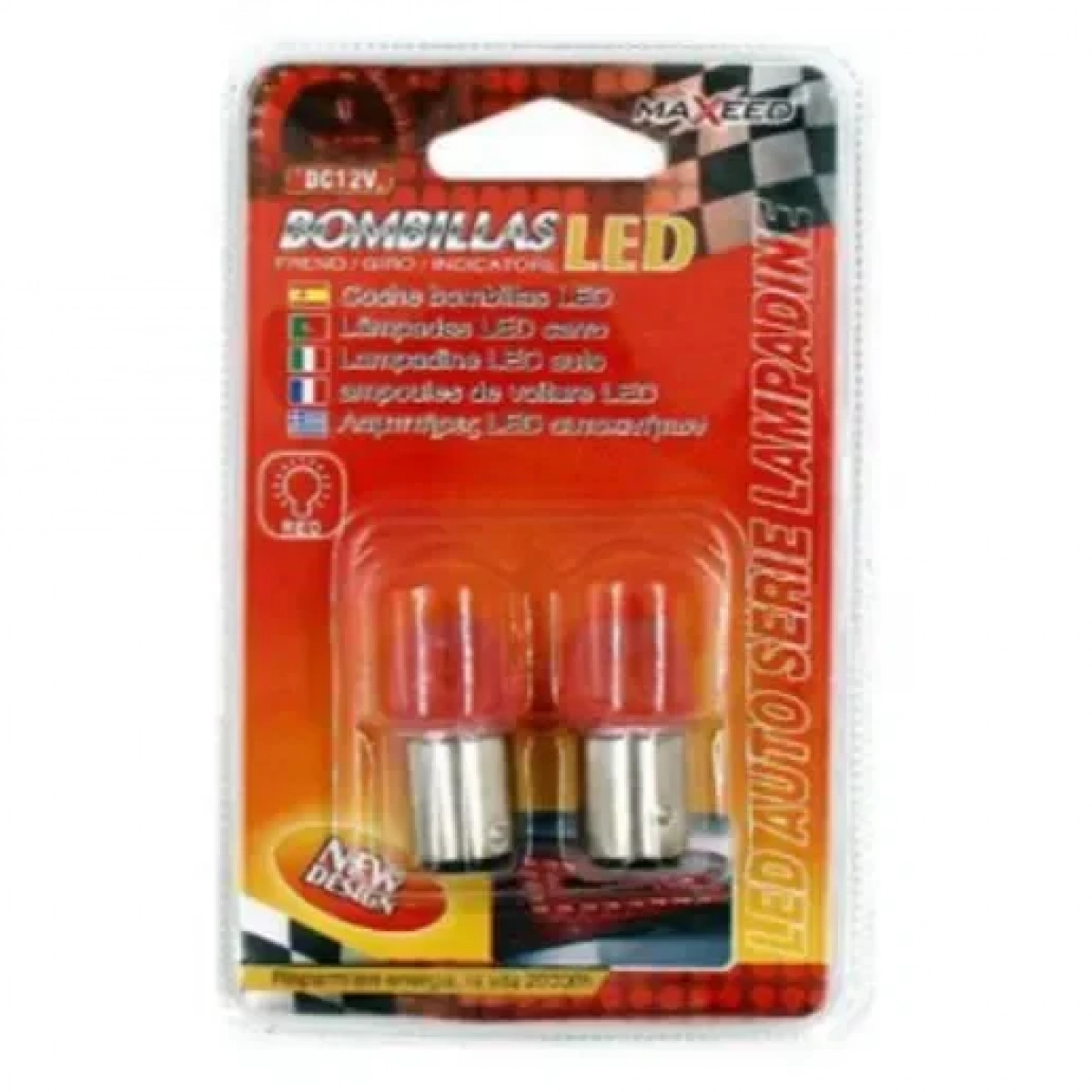 Λαμπτήρες Αυτοκινήτου Led Σετ 2 Τεμαχίων12V 1157-3SMD-5730 L18C 21371