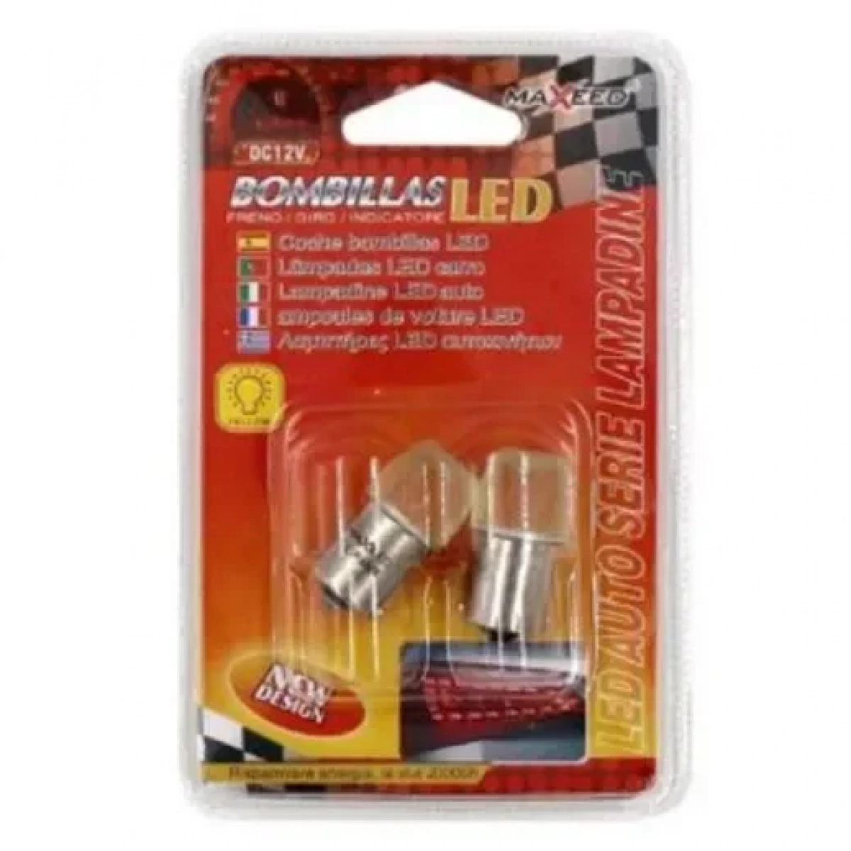 Λαμπτήρες Αυτοκινήτου Led Σετ 2 Τεμαχίων12V 1156-3SMD-5730 L18C 21369