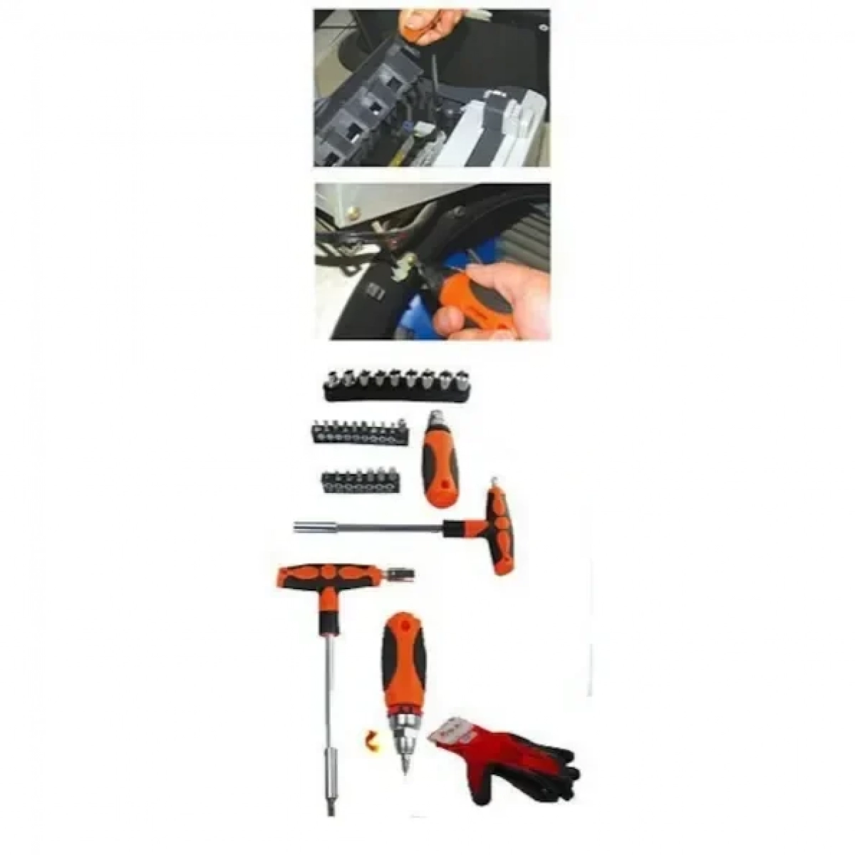 Κατσαβίδι Με Καστάνια Και 28 Διαφορετικές Μύτες JF-94110