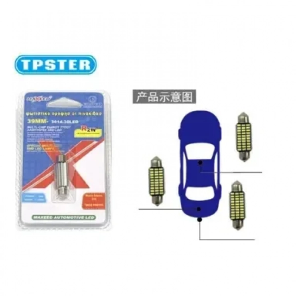 Φωτιστικό Οροφής Ή Πινακίδας 39ΜΜ-3014-30LED 17593