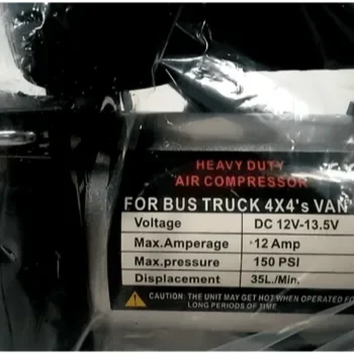Τρόμπα Αυτοκινήτου 140PSI με Καλώδιο Αναπτήρα 12V