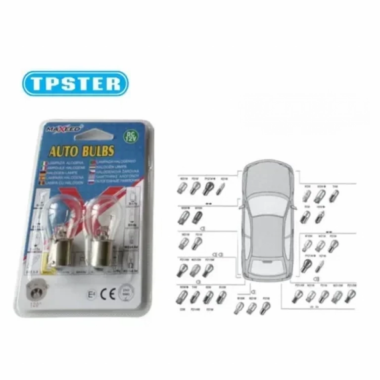 Σετ Λάμπες Αυτοκινήτου LED S25-12V-5W 31557
