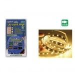 Διακοσμητική Ταινία LED 30cm 15LED-5050-5V Λευκού Φωτός