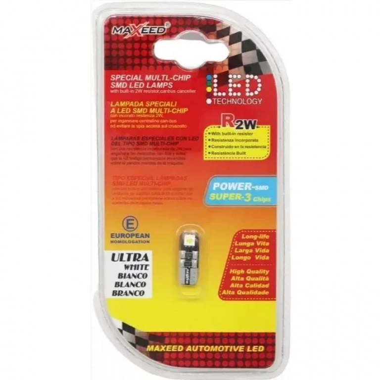 Ειδική Λάμπα Led Πολλαπλών Τσιπ Για Ταμπλό Αυτοκινήτου T10-2SMD-5050 17587