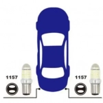 Λάμπα Στοπ Αυτοκινήτου Led 1157-935MD