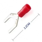 Ακροδέκτες Διχαλωτοί 2.2cm 12 Τεμάχια SV1.25-8 63052