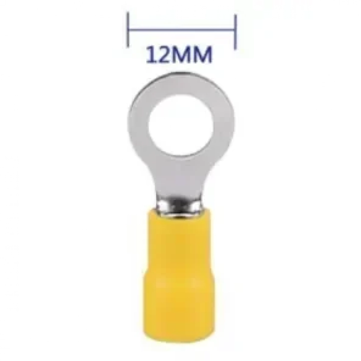 Ακροδέκτες Οπής 12mm 12 Τεμάχια RV55-12 63092