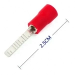 Ακροδέκτες Συρταρωτοί Αρσενικοί 2.5cm 12 Τεμάχια DBV1.25-14 63033