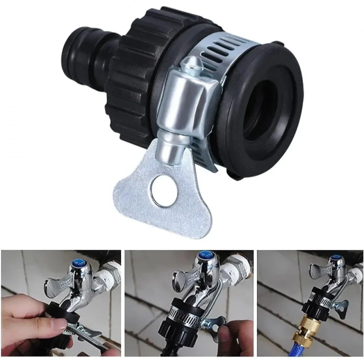 Προσαρμοστικό Για Βρύσες 1/2"-3/4" 60 Χιλιοστών