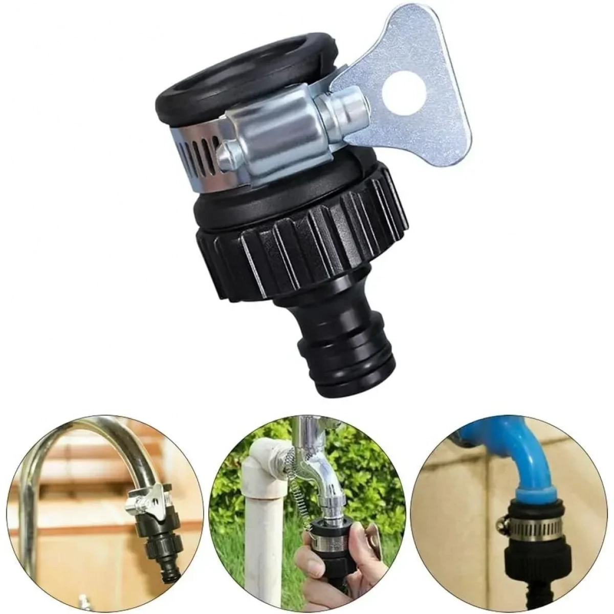 Προσαρμοστικό Για Βρύσες 1/2"-3/4" 60 Χιλιοστών