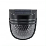 Ηλιακό Φωτιστικό Τοίχου 5V 0,3W 6500K IP65 Μαύρο 110x102x57mm Universo YH0613-F