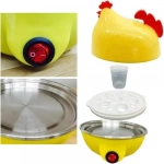 Ηλεκτρικός βραστήρας αυγών 7 θέσεων 350W Egg Cooker - Κίτρινο