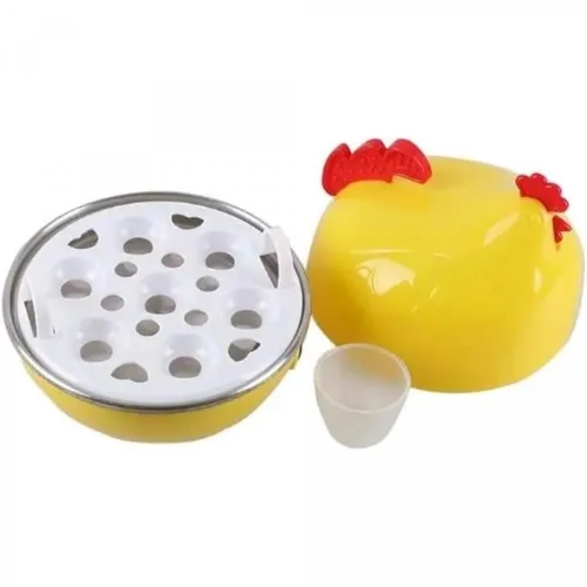 Ηλεκτρικός βραστήρας αυγών 7 θέσεων 350W Egg Cooker - Κίτρινο