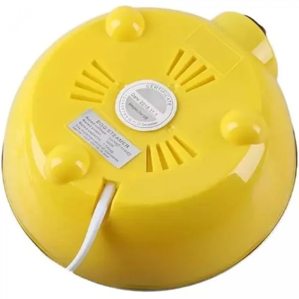 Ηλεκτρικός βραστήρας αυγών 7 θέσεων 350W Egg Cooker - Κίτρινο