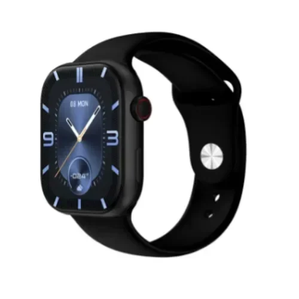 Smartwatch Byrist HW9 Pro2 με 3 Λουράκια +μπρελόκ - Μαύρο