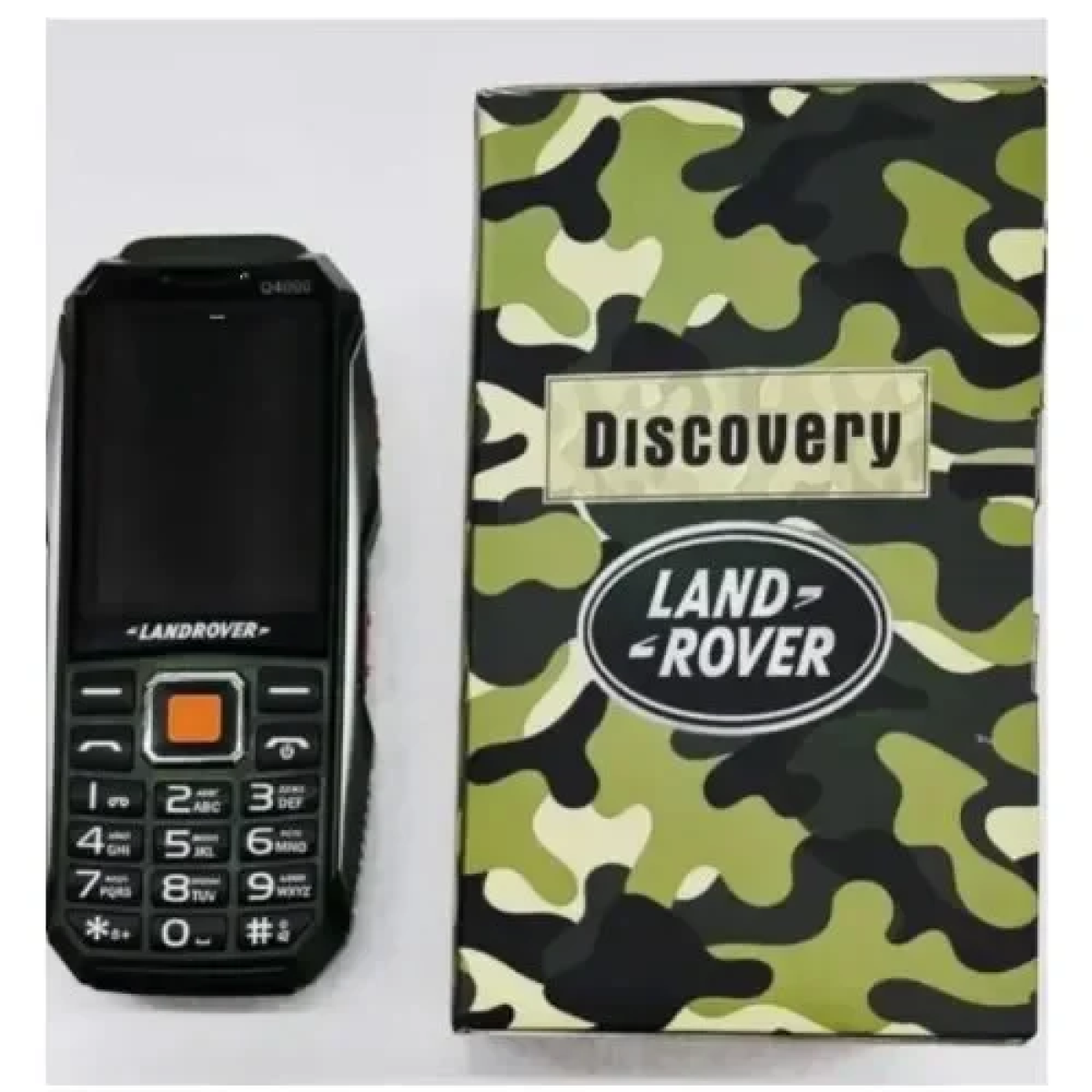 Κινητό Τηλέφωνο με 2 SIM οθόνη 2,6'' και φακό Landrover Q4000 Μαύρο